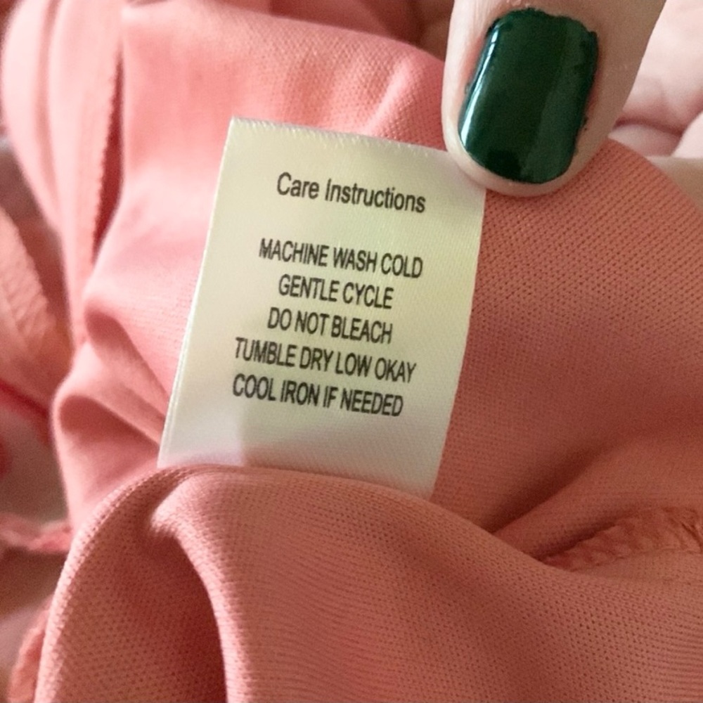 Emerald Sundae Junior's Coral Tied Smock Floral Halter Dress Orange Size X-Small - Picture 11 of 12